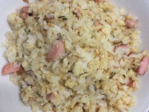 魚ニソ入り♪柚子胡椒チャーハン